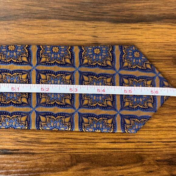 NWT TOM JAMES Executive Collection Silk Necktie Made In Italy  Tie - Picture 6 of 6
